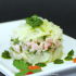 Tartare de thon au fenouil confit
